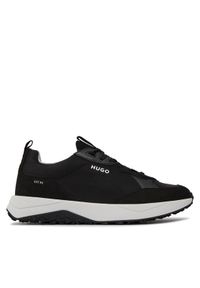 Hugo Sneakersy Kane Runn 50504379 Czarny. Kolor: czarny. Materiał: skóra