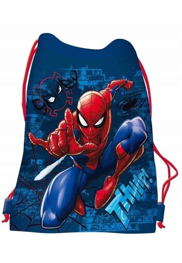 Spiderman Shoe Bag SPIDERMAN. Wzór: motyw z bajki