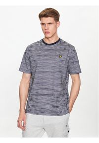 Lyle & Scott T-Shirt BRETON STRIPE T SHIRT TS1807V Granatowy Regular Fit. Kolor: niebieski. Materiał: bawełna #1