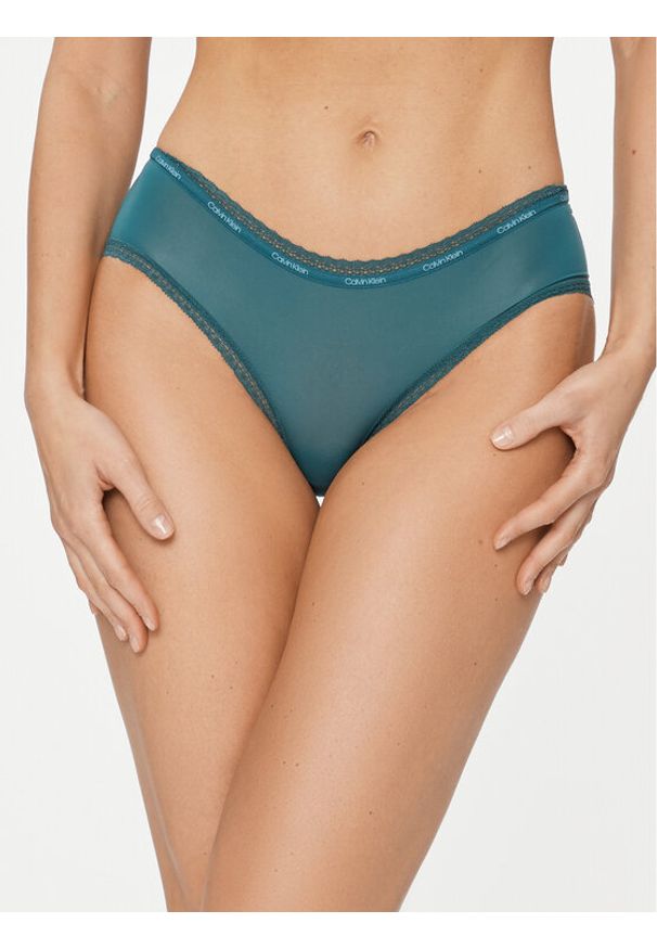 Calvin Klein Underwear Figi klasyczne 000QD3767E Zielony. Kolor: zielony. Materiał: syntetyk