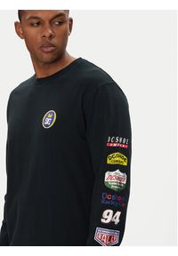 DC Longsleeve ADYZT05464 Czarny Regular Fit. Kolor: czarny. Materiał: bawełna. Długość rękawa: długi rękaw #4