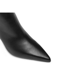 Max Mara Botki Mmbootie 24247960116 Czarny. Kolor: czarny. Materiał: skóra #6