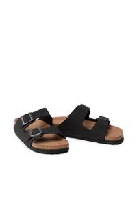 Birkenstock Klapki Arizona Bs 1019057 Czarny. Kolor: czarny. Materiał: materiał #3