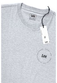 Lee - MĘSKI T-SHIRT LEE T SHIRT SMALL SUNSET TEE GREY MELE L61PFEMP. Kolor: szary #4