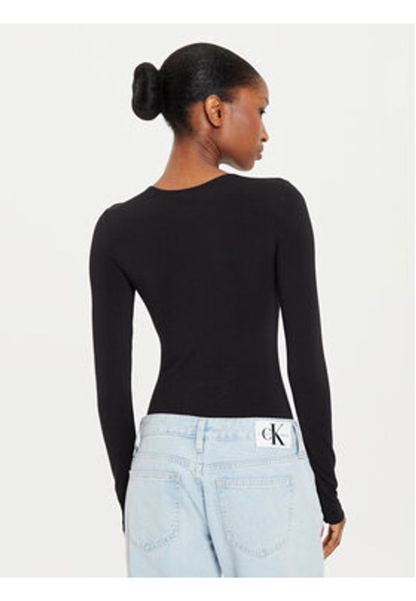 Wolford Body Berlin 75087 Czarny Slim Fit. Kolor: czarny. Materiał: syntetyk