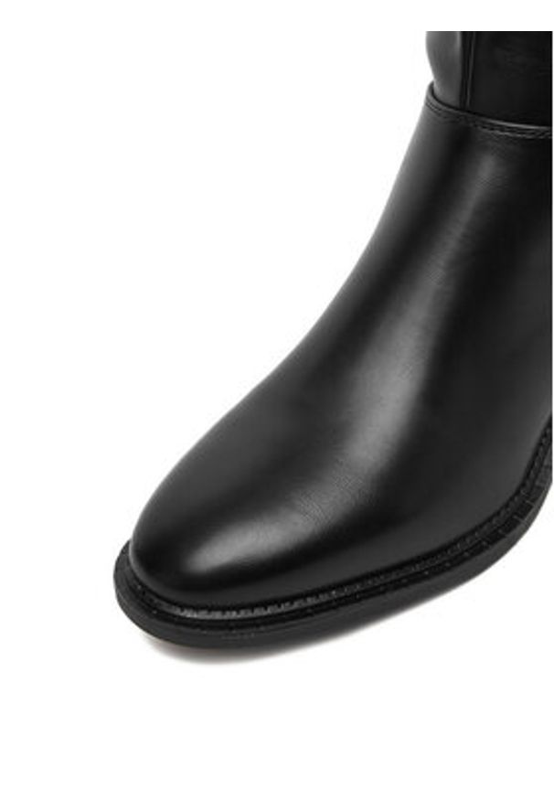 DeeZee Kozaki HX22099-5 Czarny. Kolor: czarny. Materiał: materiał