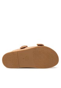 Stuart Weitzman Klapki Piper Slide Sandal SA803 Brązowy. Kolor: brązowy #4