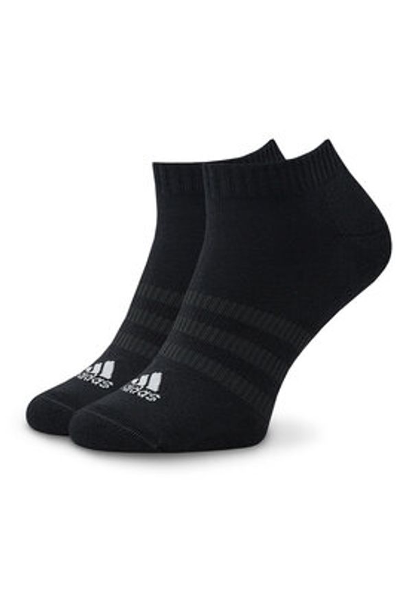 Adidas - adidas Stopki Cushioned Low-Cut Socks 3 Pairs IC1333 Szary. Kolor: szary. Materiał: bawełna