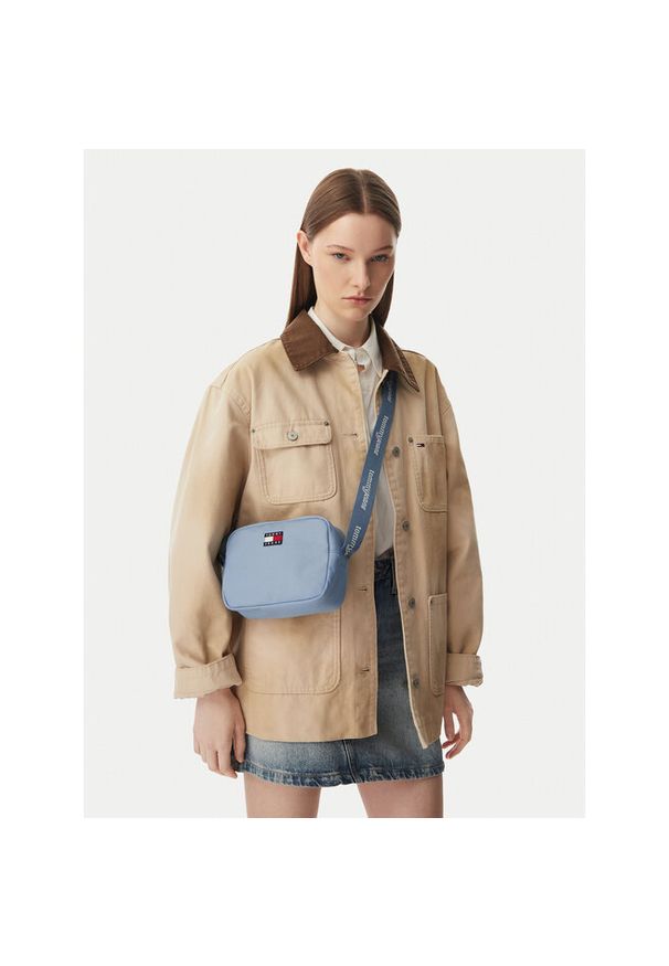 Torebka Tommy Jeans. Kolor: niebieski