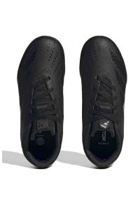Adidas - Buty piłkarskie adidas Predator Accuracy.4 In Sala Jr GW7089 czarne. Zapięcie: sznurówki. Kolor: czarny. Materiał: syntetyk, guma. Szerokość cholewki: normalna. Sport: piłka nożna #3