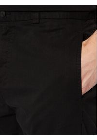 Hugo - HUGO Chinosy 50530886 Czarny Slim Fit. Kolor: czarny. Materiał: bawełna