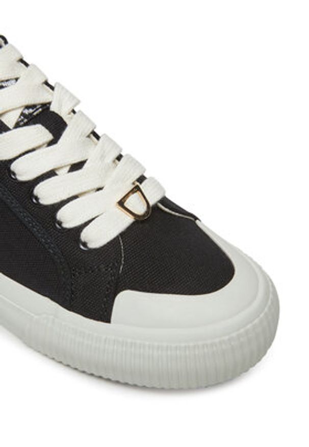 Coccinelle Trampki E4 SXG 24 01 01 Czarny. Kolor: czarny. Materiał: materiał