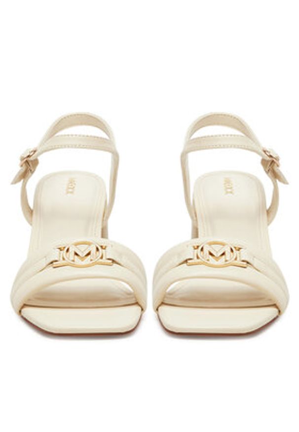 MEXX Sandały R24SS944932a Écru. Kolor: kremowy. Materiał: materiał