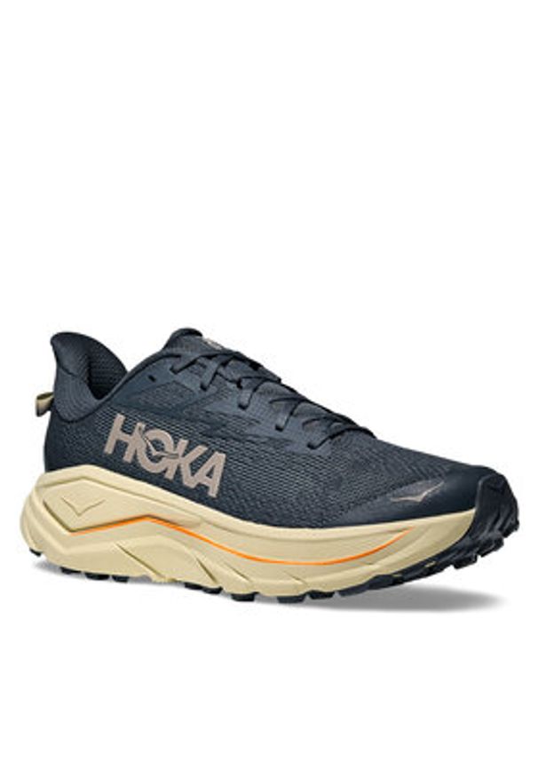 HOKA - Hoka Buty do biegania Challenger 8 1168716 Granatowy. Kolor: niebieski. Materiał: materiał