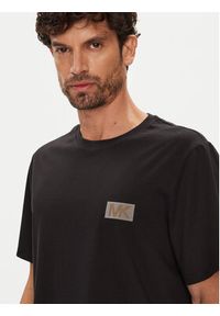 Michael Kors T-Shirt CT552NHFV4 Czarny Regular Fit. Kolor: czarny. Materiał: bawełna #4