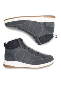 Lanetti Sneakersy MP07-11714-01 Granatowy. Kolor: niebieski. Materiał: skóra #8