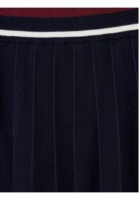 Guess Spódnica plisowana V5BD02 Z1152 Granatowy Regular Fit. Kolor: niebieski. Materiał: akryl #2