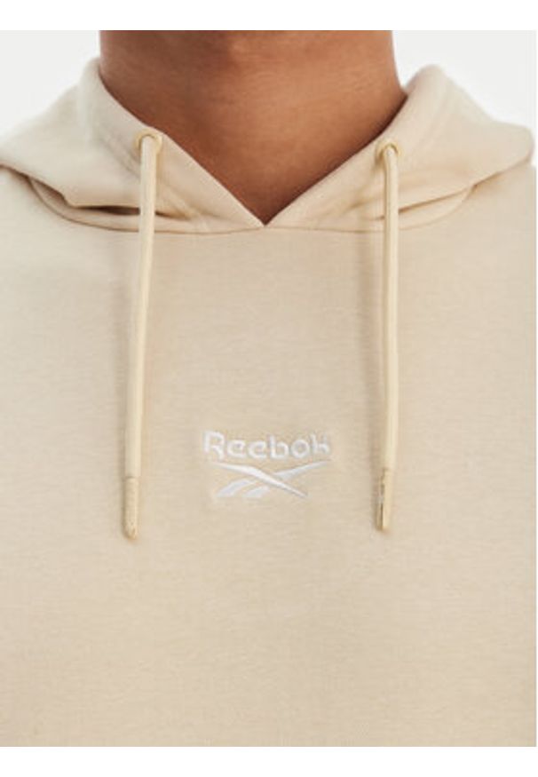 Reebok Bluza Babb RK25550CCM Beżowy Regular Fit. Kolor: beżowy. Materiał: syntetyk