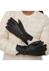 G-HEAT - Damskie rękawiczki ogrzewane MILANO z palcem dotykowym. Kolor: czarny. Sezon: zima. Sport: narciarstwo #1