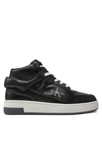 Calvin Klein Jeans Sneakersy Basket Cupsole High Mix Ml Mtr YW0YW01489 Czarny. Kolor: czarny #1