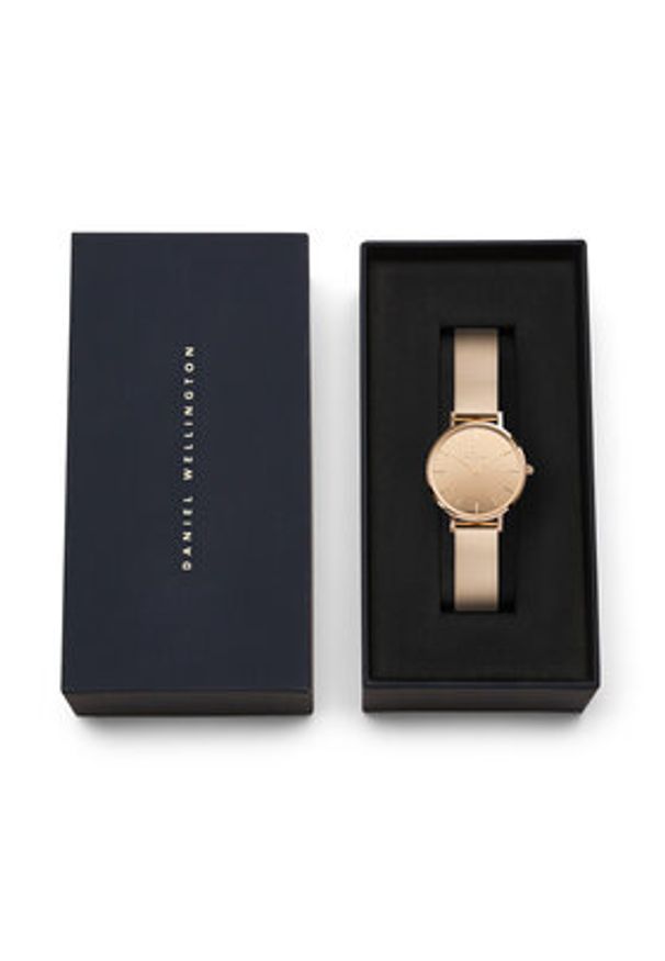 Daniel Wellington Zegarek Petite Reflection 28 DW00100795 Różowe złoto. Kolor: wielokolorowy, złoty, różowy
