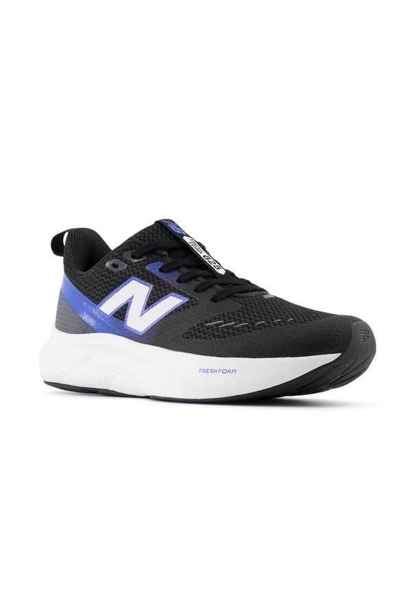 Buty dziecięce New Balance G62514H - czarne. Kolor: czarny. Materiał: materiał, syntetyk, guma. Szerokość cholewki: normalna. Sport: turystyka piesza, fitness