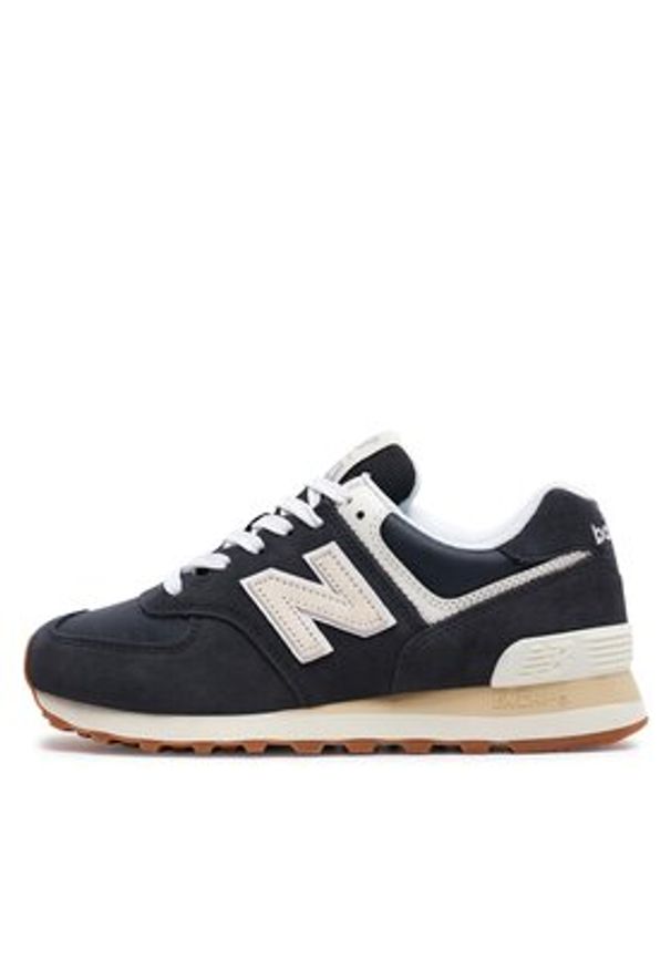 New Balance Sneakersy WL574QF2 Czarny. Kolor: czarny. Materiał: materiał. Model: New Balance 574