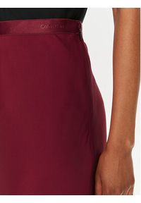 Calvin Klein Spódnica midi K20K207308 Czerwony Slim Fit. Kolor: czerwony. Materiał: syntetyk #4