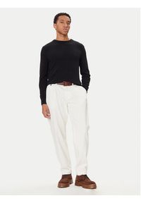 Marc O'Polo Sweter 529 5144 60504 Czarny Regular Fit. Typ kołnierza: polo. Kolor: czarny. Materiał: bawełna #4