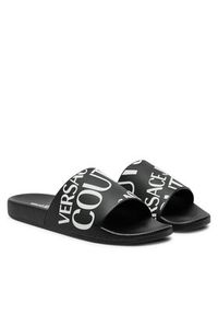 Versace Jeans Couture Klapki 77YA3SQ1 71352 Czarny. Kolor: czarny #4
