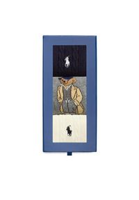 Polo Ralph Lauren Zestaw 3 par wysokich skarpet damskich 455982948001 Kolorowy. Materiał: materiał, bawełna. Wzór: kolorowy #3