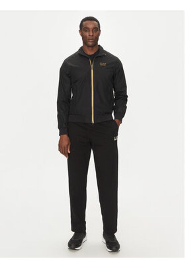 EA7 Emporio Armani Kurtka przejściowa 7M000424 AF13569 MC004 Czarny Regular Fit. Kolor: czarny. Materiał: syntetyk