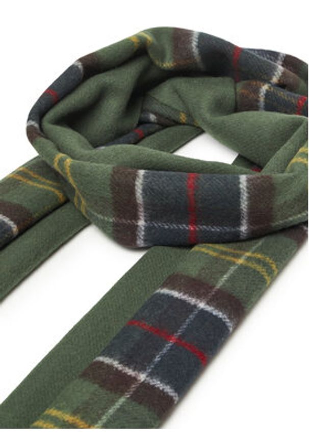 Barbour Szalik Galston Tartan USC0362TN11 Zielony. Kolor: zielony. Materiał: wełna, materiał