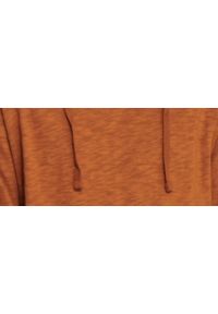 TOP SECRET - Bluza typu kangurka z lekkiej dzianiny. Typ kołnierza: kaptur. Kolor: brązowy. Materiał: dzianina. Długość rękawa: długi rękaw. Długość: długie. Sezon: jesień #3