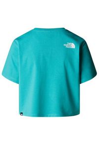 The North Face T-Shirt Simple Dome NF0A87U4 Niebieski Loose Fit. Kolor: niebieski. Materiał: syntetyk, bawełna #5