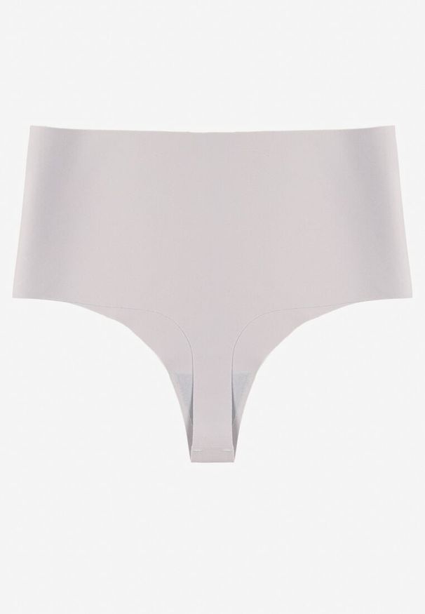 Renee - Jasnoszare Bezszwowe Majtki High Waist Kolunea. Stan: podwyższony. Kolor: szary