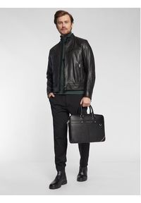 TOMMY HILFIGER - Tommy Hilfiger Torba na laptopa Th Central Slim Computer Bag AM0AM10562 Czarny. Kolor: czarny. Materiał: skóra #2