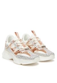 Steve Madden Sneakersy Magneto-R-E SM19000109 Srebrny. Kolor: srebrny. Materiał: materiał #3