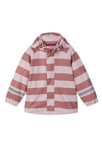 Reima kurtka przeciwdeszczowa dziecięca kolor różowy. Okazja: na co dzień. Kolor: różowy. Materiał: materiał, włókno. Styl: casual #9
