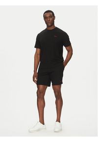 Hugo - HUGO Szorty sportowe Austin 50532023 Czarny Regular Fit. Kolor: czarny. Materiał: bawełna, syntetyk. Styl: sportowy #4