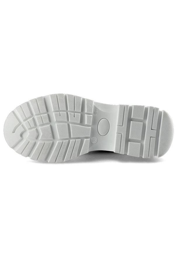 CheBello - Czarne Sneakersy Damskie Chebello Stylowe Półbuty. Kolor: czarny. Materiał: jeans, skóra. Szerokość cholewki: normalna. Sezon: lato. Obcas: na platformie. Styl: elegancki