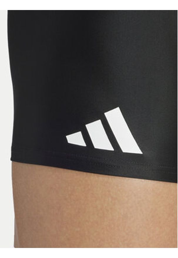 Adidas - adidas Kąpielówki Solid IA7091 Czarny. Kolor: czarny. Materiał: syntetyk