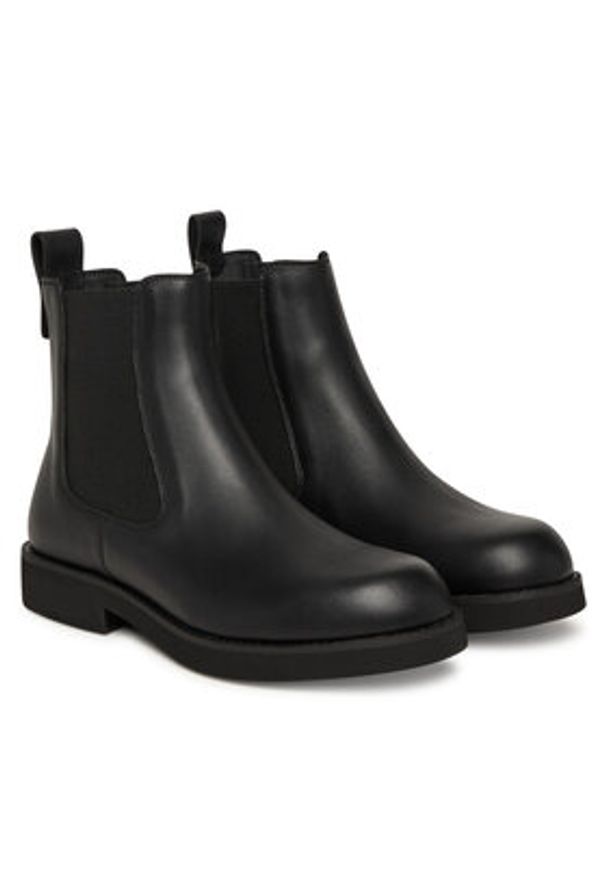 BOSS Sztyblety Eleri 50558637 Czarny. Kolor: czarny. Materiał: skóra