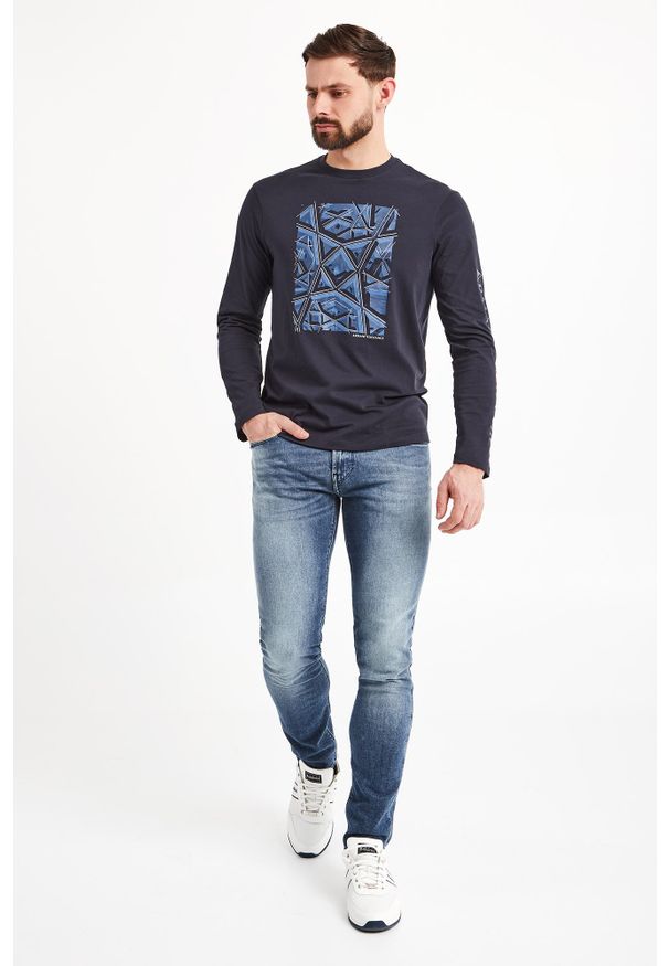 Armani Exchange - LONGSLEEVE ARMANI EXCHANGE. Długość rękawa: długi rękaw. Styl: elegancki