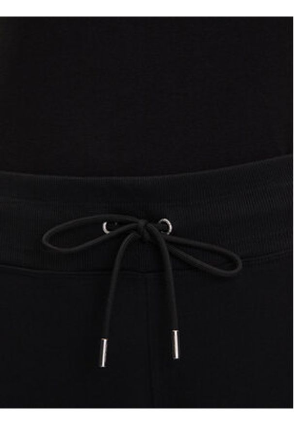 DKNY Sport Spodnie dresowe DP5P3624 Czarny Regular Fit. Kolor: czarny. Materiał: syntetyk, bawełna