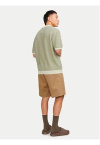 Jack & Jones Polo Jormykonos 12255950 Zielony Regular Fit. Typ kołnierza: polo. Kolor: zielony. Materiał: bawełna #5