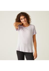 Regatta - Koszulka damska Ballyton. Kolor: fioletowy. Długość rękawa: krótki rękaw. Długość: krótkie. Sport: fitness, turystyka piesza #1