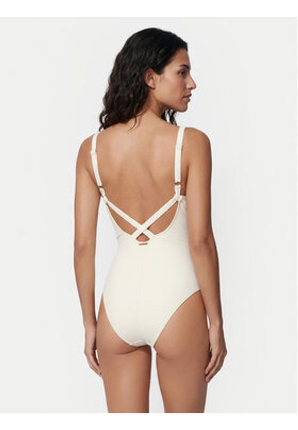 YSABEL MORA - Ysabel Mora Strój kąpielowy 83471 Kremowy. Kolor: kremowy. Materiał: syntetyk