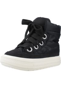 Converse - Buty CONVERSE CHUCK TAYLOR ALL STAR ELEMENTS BOOT HI Czarny. Kolor: czarny. Materiał: tkanina, skóra, syntetyk. Styl: sportowy. Model: Converse All Star. Sport: turystyka piesza #1