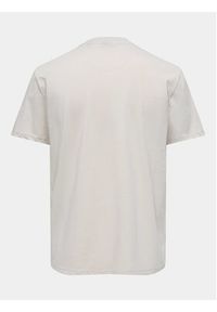Only & Sons T-Shirt Lex 22028171 Szary Relaxed Fit. Kolor: szary. Materiał: bawełna #4